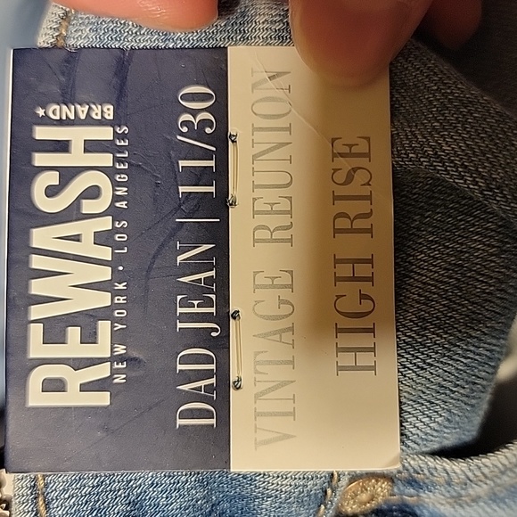 Rewash Jeans, 11/30,NWT - Picture 4 of 4